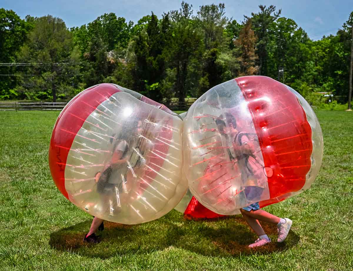 play Knockerball near DC at Wilderness Presidential Resort near Fredericksburg