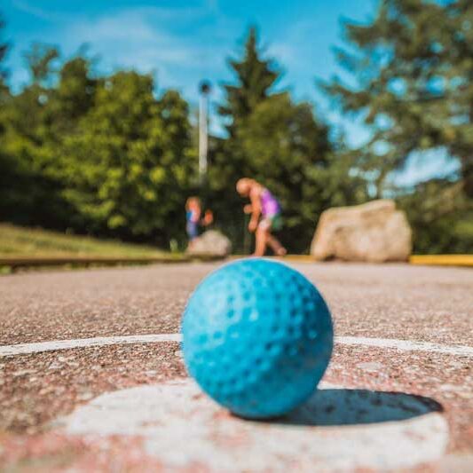 Mini Golf Golf Ball at Wilderness Presidential Resort
